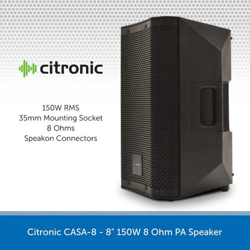 Citronic casa 150w - casa-8, 8"