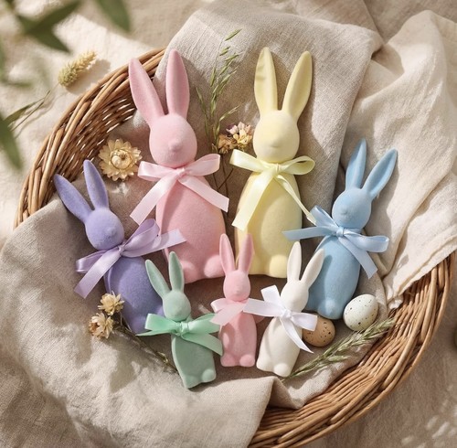 Pcs pastel easter bunny - pastel,