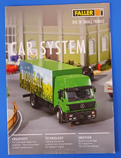 Faller Car System BOOKLET BIG IN SMALL THINGS