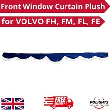Front Window Blue Curtain