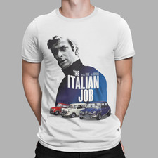 The Italian Job T-Shirt Movie Retro Film 60s 70s 80s Classic Mini Cooper Tee