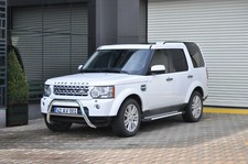 LAND ROVER DISCOVERY 3 4 CHROME AXLE NUDGE A-BAR BULL BAR 2005 TO 2016