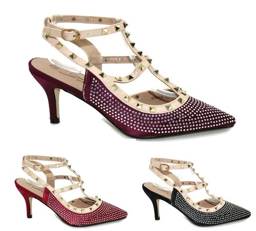 Women ladies ankle - strap, mid