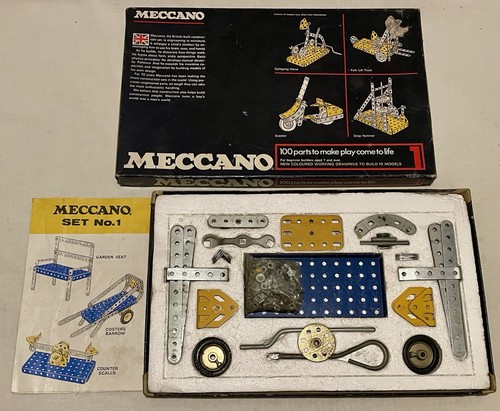 Vintage meccano set - set, 1,