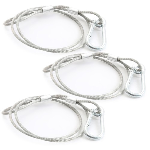Beamz saf20 metal safety cable - beamz,