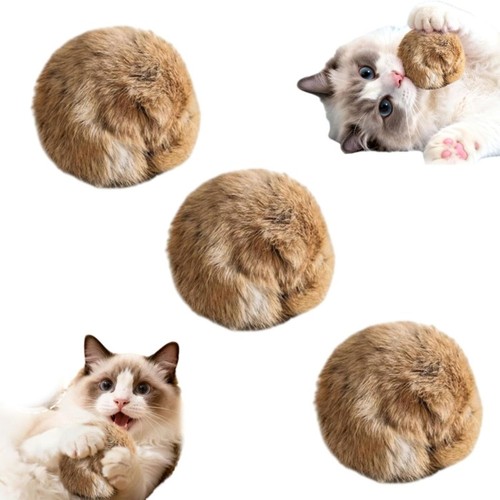 Rabbit fur ball - fur, toy