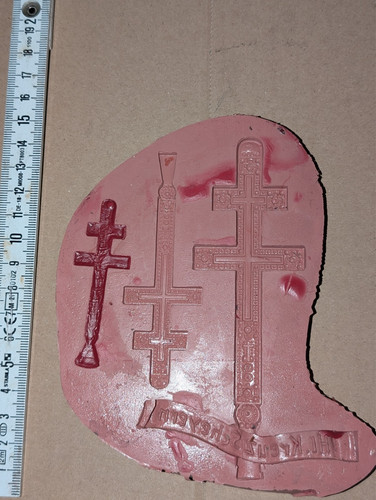Silicone mold wax relief - wax,
