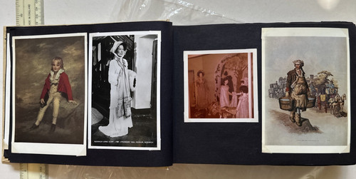 Np599 vintage scrapbook - np599,
