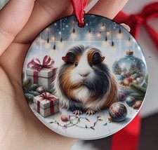 Guinea Pig Christmas Ornament