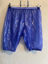 Blue Polka Dot PVC Bloomers