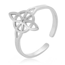 Witches Knot Rings Stainless
