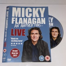 Micky Flanagan: An' Another Fing Live DVD (2017) Brian Klein cert 15 disc only