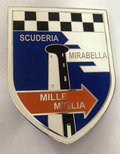 Car badge scuderia mirabella - badge,