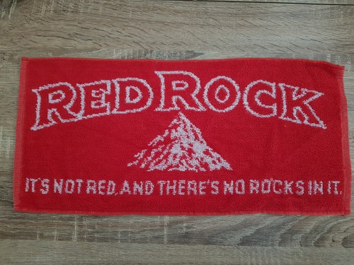 Red rock vintage - rock, towel