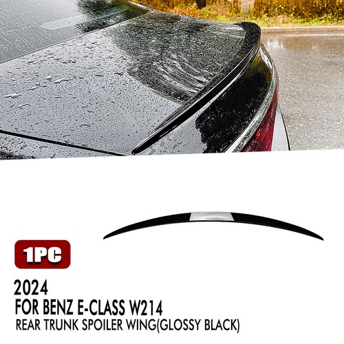 Black rear trunk - trunk, spoiler