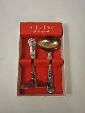 Arthur Price Vintage Child’s Cutlery Set Arden Plate Pusher & Spoon 