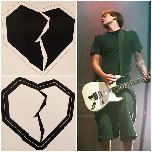 Atticus broken heart sticker - broken,