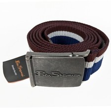 BEN SHERMAN MENS BELTS CANVAS