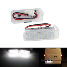 2x LED License Number Plate