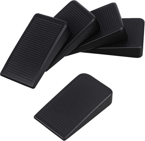 4pcs plastic wedges black - 4pcs,