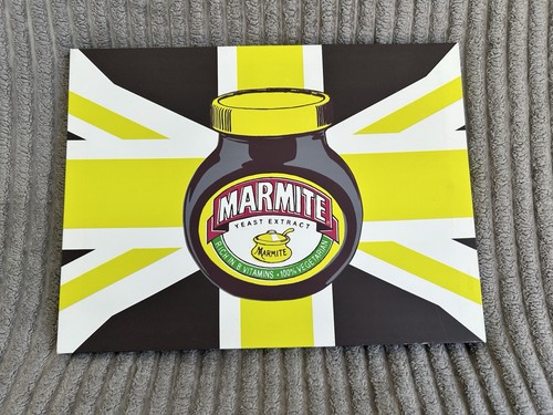 Marmite canvas sign poster - marmite,