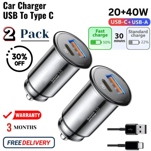 Fast car charger - fast, 20w
