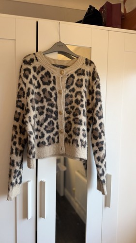 Leopard print button - print,
