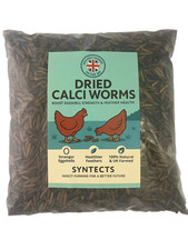 2kg Dried Calci Worms | Bulk