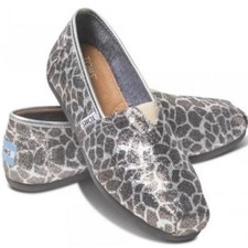 TOMS Women's Gray Glitter