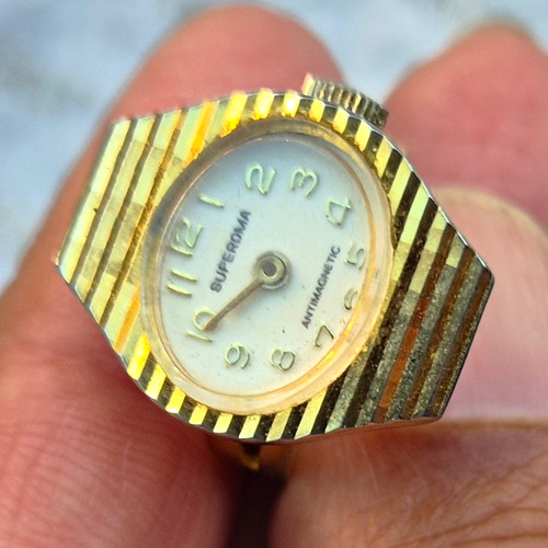 Vintage superoma ring - ring, watch