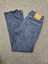 Men’s Regular Fit Levi’s 514 Jeans W32 L30 Dark Blue Good Condition