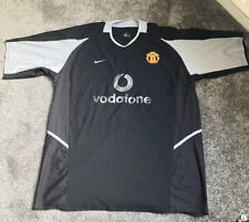 Manchester United 2002/04 Goalkeeper Shirt Fabien Barthez #1 Authentic Size XXL