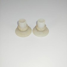Eames Chair Feet Glides 2 x Replacement Nylon Parts For H Base/DSS Base In White