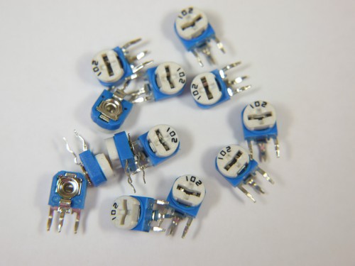 Trimmer potentiometer 6mm - trimmer,