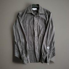 Vintage Adam Kimmel X Carhartt Grey Flannel Railroad Style Shirt - Small