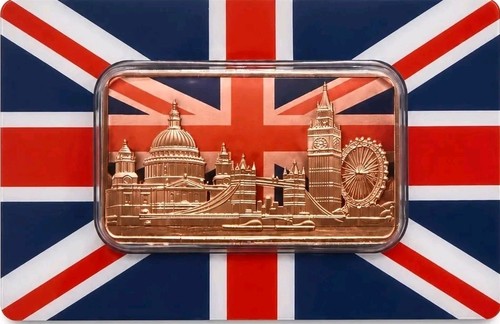 Union jack copper - copper, bar