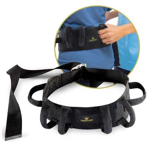Transfer belt with hand grips - transfer,