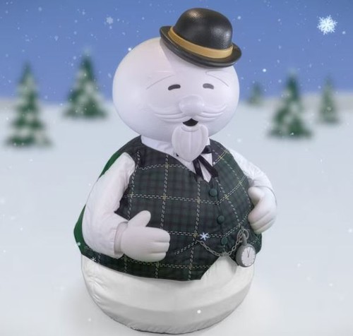 Animated sam the snowman - 5,