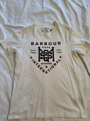 Men barbour shirt - t, size