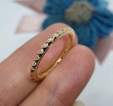 NEW Genuine Pandora ME 14k Gold Plated Pyramids Ring    Size 60 ?  ALE MET