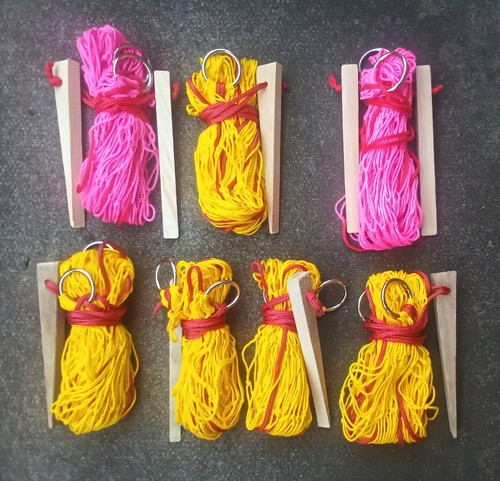 Yellow rabbit purse nets 2 - rabbit, +
