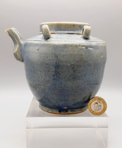Antique chinese blue glazed - chinese,