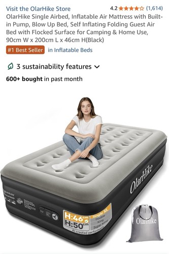 Olarhike single airbed - single,