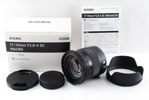 Exc sigma 70mm f2 8 - 17-70mm, f2.8-4