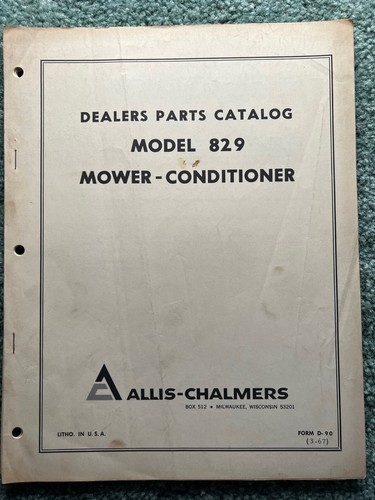 Allis chalmers model 829 - allis-chalmers,