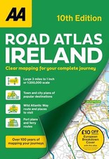 AA Road Atlas Ireland by N.A. Paperback