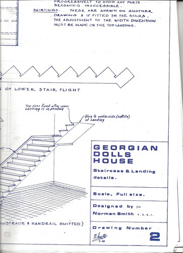 Georgian dolls house plans - dolls,