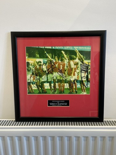 Arsenal invincibles signed - invincibles,