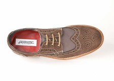 Lambretta Leather Brogue Shoes