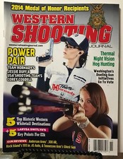 Western Shooting Journal Hornady Night Vision 1911 Gun Nov 2014 FREE SHIPPING JB